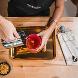 Wood & Wick - TIU candle experience in Flagler Village