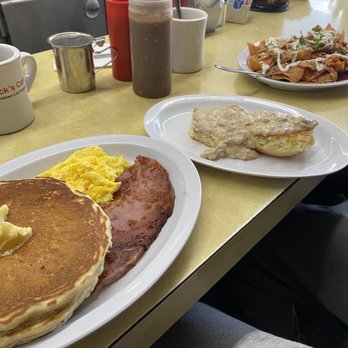 Nick's Cafe - Slim 3 pan, half BNG and Chilaquiles - Diners Near Me - Los Angeles, California