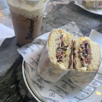 The Newstand - Bacon, egg and cheese sandwich - Coffee & Tea Near Me - San Antonio, Texas