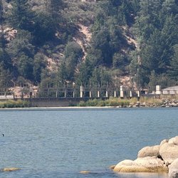 Hemet lake dam