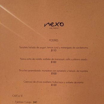 Nexo Wine Bistrot - Bistros Near Me - México, D.F., DIF