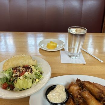 California Dreaming - Tijuana Chicken Wings w House salad - Seafood Near Me - Columbia, South Carolina California Dreaming - Tijuana Chicken Wings w House salad - Seafood Near Me - Columbia, South Carolina