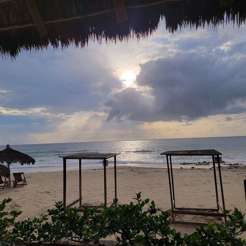 Litibu Grill - View from our table - 7pm seating - Beach Bars Near Me - Higuera Blanca, NAY Litibu Grill - View from our table - 7pm seating - Beach Bars Near Me - Higuera Blanca, NAY
