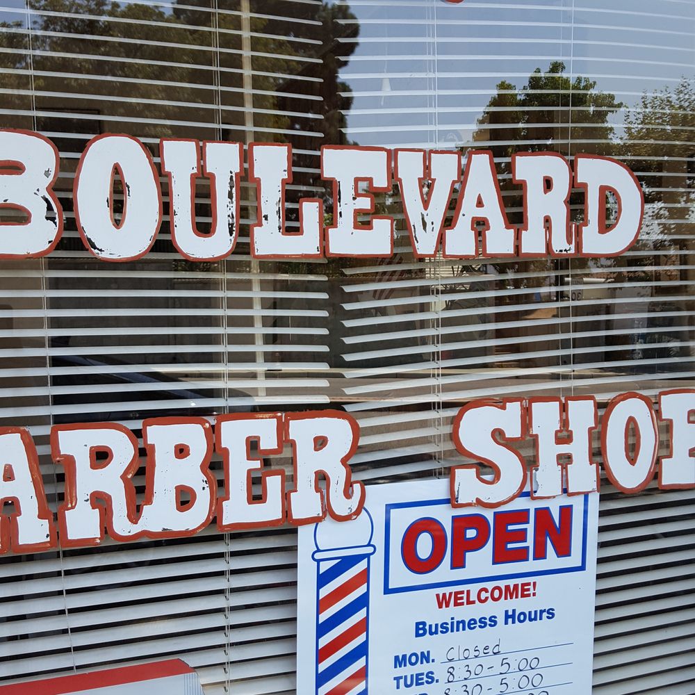 The shop's hours of business.