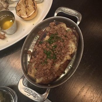 Stripsteak - Loaded Baked Potato - Steakhouses Near Me - Las Vegas, Nevada Stripsteak - Loaded Baked Potato - Steakhouses Near Me - Las Vegas, Nevada