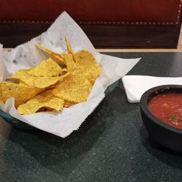 Salsa and chips