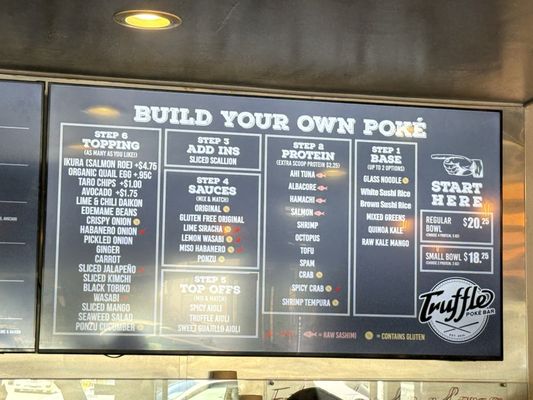 Menu photo 2 Truffle Poké Bar San Mateo, CA
