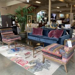 Giorgi Bros. Furniture Showroom - Taylor King Jackson Sofa and Spring Chairs