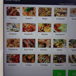 Let's Taco About It - This how our screen looks when we take your order...yummy;)