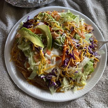 Al Pancho's Mexican Restaurant - Tostada Del Mundo - Mexican Near Me - Alpine, California