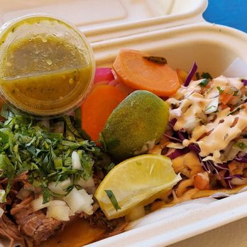Tacos Y Mariscos Las Islitas - Birria in left; fish on right. - Food Trucks Near Me - Kahului, Hawaii Tacos Y Mariscos Las Islitas - Birria in left; fish on right. - Food Trucks Near Me - Kahului, Hawaii