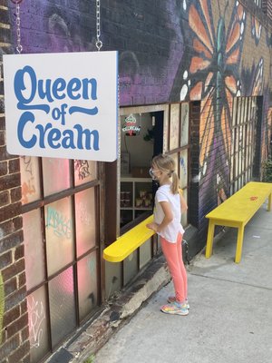Queen of Cream - Ice Cream Window by null
