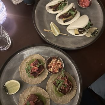 Raya - Ahi tuna tacos and Boa Buns - Seafood Near Me - Dana Point, California