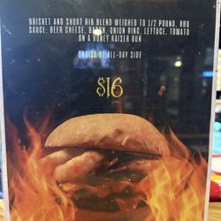 Frankies Bar and Grill - Big Red Burger