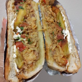 Amelias Taqueria - Torta with santa fe chicken and plantains - Mexican Near Me - Brighton, Massachusetts Amelias Taqueria - Torta with santa fe chicken and plantains - Mexican Near Me - Brighton, Massachusetts