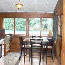 Blue Heaven Cabin - White Fir floors.