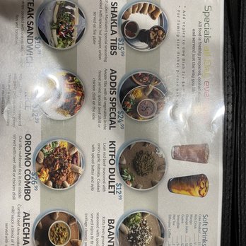 Addis Restaurant - Menu - Ethiopian Near Me - Columbus, Ohio