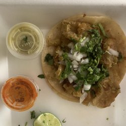 Tacos Tamaulipas - Chicharron taco