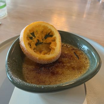 The Hope Farm - Black tea crème brûlée - Wine Bars Near Me - Fairhope, Alabama
