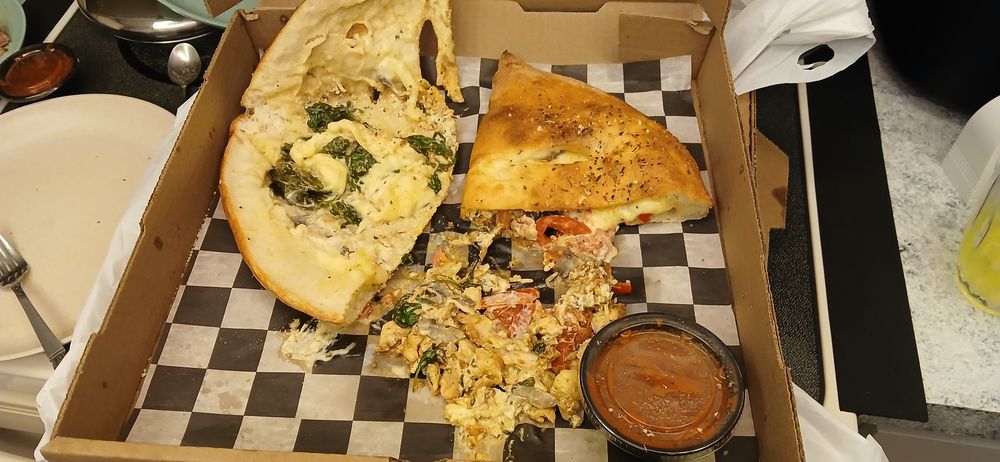 Food from Baby Hughy's Pizza and Burgers Tampa Bay