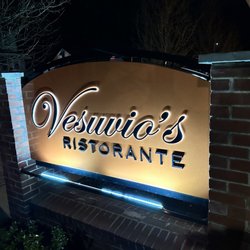 Vesuvio's Ristorante - Outside sign