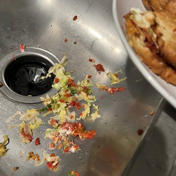 Beer Barrel Pizza and Grill - Scraping off of hot peppers on my sub. My mouth is literally on fire. - Pizza Near Me - Columbus, Ohio Beer Barrel Pizza and Grill - Scraping off of hot peppers on my sub. My mouth is literally on fire. - Pizza Near Me - Columbus, Ohio