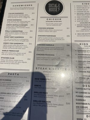Menu photo 4 Social House 227 Warrenton, MO