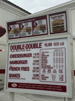 Menu photo 1 In-N-Out Burger Long Beach, CA Menu photo 1 In-N-Out Burger Long Beach, CA
