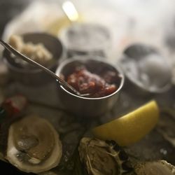 Char Steakhouse - East Coast Oysters (Half Dozen) West coast oysters