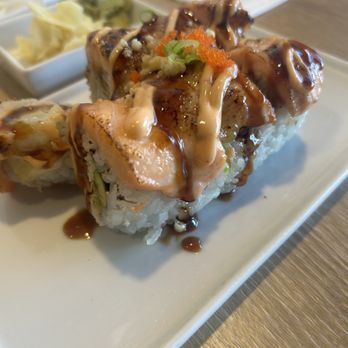 Sushi Taka - Baked Salmon Roll - Japanese Near Me - Irvine, California Sushi Taka - Baked Salmon Roll - Japanese Near Me - Irvine, California