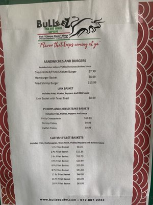 Menu photo 3 Bulleez Fish & Wing Supreme Desoto, TX