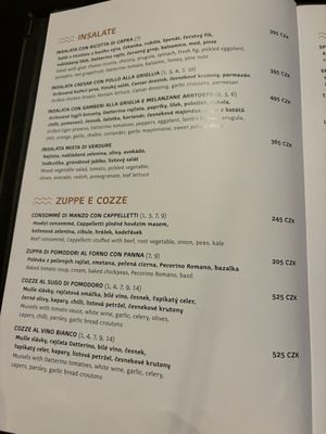 Menu photo 3 Marina Ristorante Prague, PR
