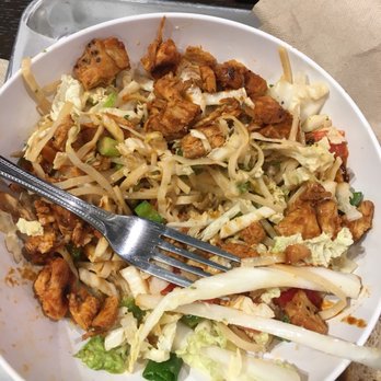 CoreLife Eatery - Spicy Thai Chicken Rice Noodle bowl. Deliciousness! - Salad Near Me - Clarence, New York CoreLife Eatery - Spicy Thai Chicken Rice Noodle bowl. Deliciousness! - Salad Near Me - Clarence, New York