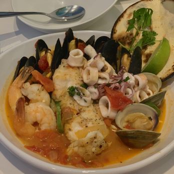 Pisces Coastal Kitchen - Mediterranean Seafood stew - New American Near Me - Chatham, Massachusetts