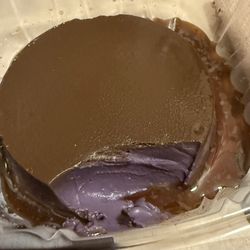 Nile River Restaurant - One of today's specials, UBE FLAN