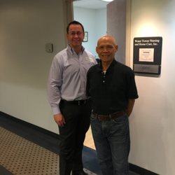 Water Tower Nursing and Home Care - Supervisor Matt with a great caregiver!