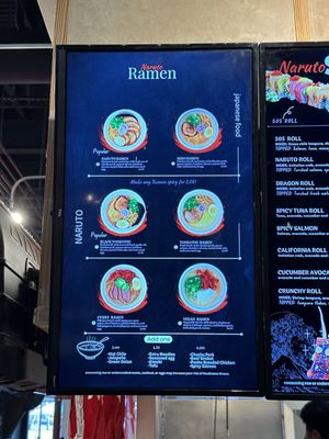 Menu photo 3 Naruto Ramen 505 Albuquerque, NM