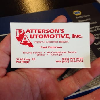 Patterson's Automotive - Auto Repair Near Me - Milton, Florida Patterson's Automotive - Auto Repair Near Me - Milton, Florida