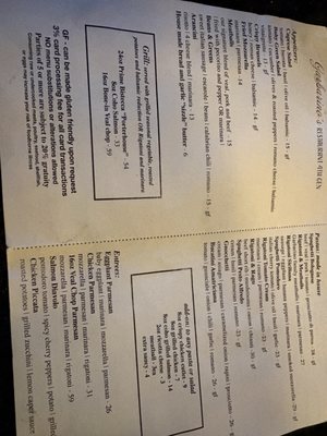 Menu photo 2 Garbarinos East Liberty, PA