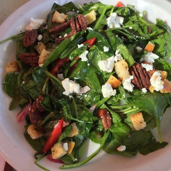 Tico's Breakfast and Lunch - Im obsessed with this WARM spinach salad! - Breakfast & Brunch Near Me - Marina, California Tico's Breakfast and Lunch - Im obsessed with this WARM spinach salad! - Breakfast & Brunch Near Me - Marina, California