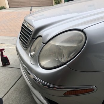 Vivid Headlight - Before - Auto Detailing Near Me - Costa Mesa, California Vivid Headlight - Before - Auto Detailing Near Me - Costa Mesa, California