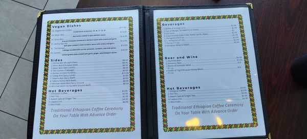 Menu photo 3 Awash Ethiopian Restaurant San Diego, CA Menu photo 3 Awash Ethiopian Restaurant San Diego, CA