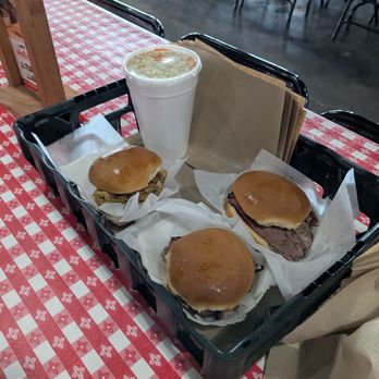 Rudy's "Country Store" and Bar-B-Q - Our tray - Barbeque Near Me - Midland, Texas