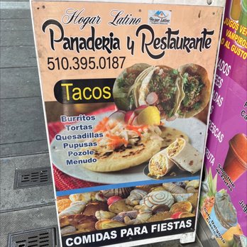 Hogar Latino Restaurante - a sign for a mexican restaurant - Juice Bars & Smoothies Near Me - Oakland, California Hogar Latino Restaurante - a sign for a mexican restaurant - Juice Bars & Smoothies Near Me - Oakland, California