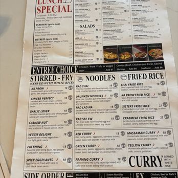 Sisters Thai - Thai Near Me - Potomac, Maryland