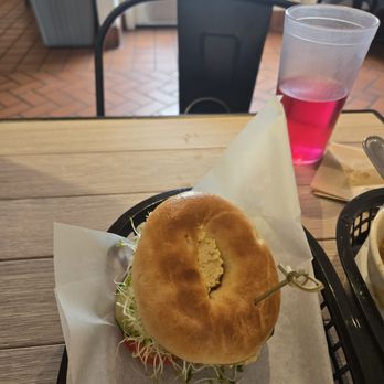 Active Culture - Hummus bagel sandwich - Juice Bars & Smoothies Near Me - Laguna Beach, California