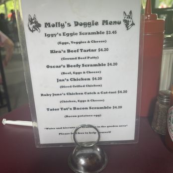 Molly's Souper - Doggie menu - Breakfast & Brunch Near Me - Upland, California