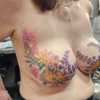 Nikki's Tattoo Studio - Mastectomy scar cover. I specialize in scar cover. Especially for this. I also provide 3d nipple and areola tattooing. Ex on website - Tattoo Near Me - Charlotte, North Carolina Nikki's Tattoo Studio - Mastectomy scar cover. I specialize in scar cover. Especially for this. I also provide 3d nipple and areola tattooing. Ex on website - Tattoo Near Me - Charlotte, North Carolina