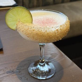 Delaney's Tavern - Raspberry key lime martini - New American Near Me - Orlando, Florida