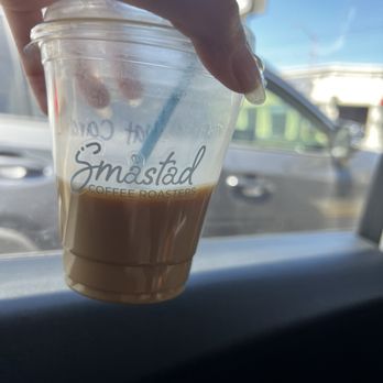 Småstad Coffee Roasters - 12 oz cardomom brown sugar latte - Coffee Roasteries Near Me - Sonoma, California Småstad Coffee Roasters - 12 oz cardomom brown sugar latte - Coffee Roasteries Near Me - Sonoma, California